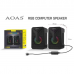 Ηχεία Υπολογιστή RGB Multimedia USB AOAS 5W