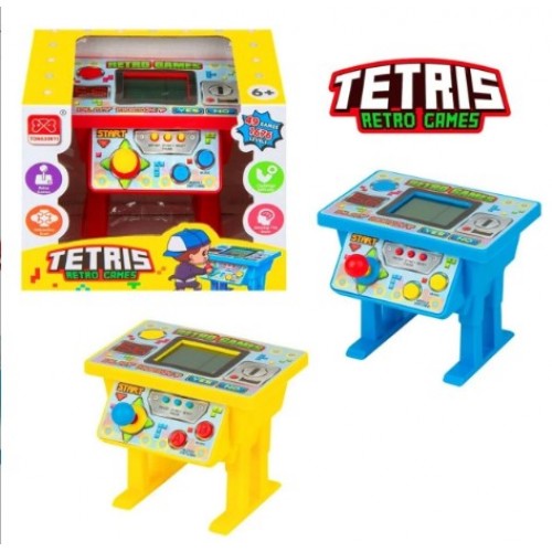  TETRIS ΡΕΤΡΟ 49 ΕΠΙΠΕΔΑ ΠΑΙΧΝΙΔΙΩΝ XY9077A ΝΟΣΤΑΛΓΙΚΗ ΚΟΝΣΟΛΑ 