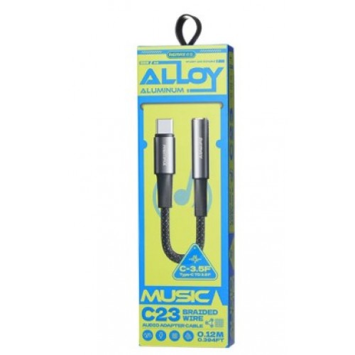 Καλώδιο προσαρμογέα ήχου C23 Type-C σε 3,5 mm