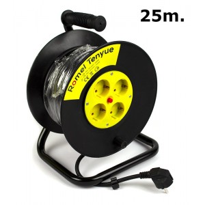 ROMEL Μπαλαντέζα αλουμινίου προέκτασης καλωδίου ρεύματος (3x1.5) των 25 μέτρων