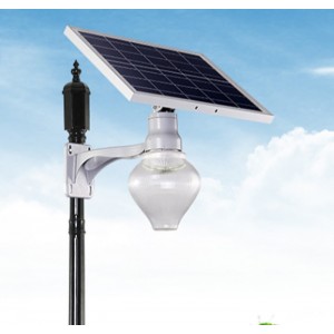 Ηλιακό Φωτιστικό 10W LED Με Αισθητήρα Φωτός Χρυσό JD-9908