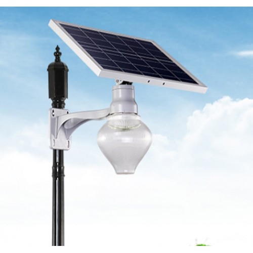 Ηλιακό Φωτιστικό 10W LED Με Αισθητήρα Φωτός Χρυσό JD-9908