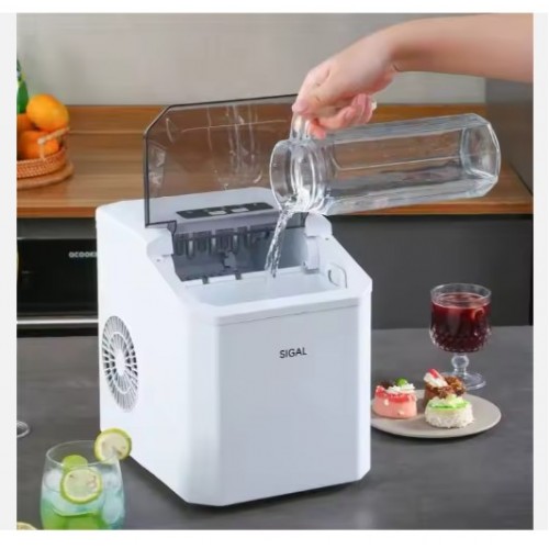 GMiK INTELLIGENT ICE MAKER Φορητή παγομηχανή παραγωγής πάγου Σπίτι-γραφείο-μπαρ.