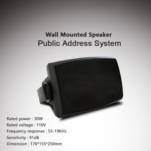 FT-205 Ηχείο τοίχου με βάση στήριξης 5,25" 30W/8Ω 