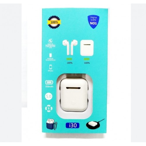 Ασύρματο ακουστικό Bluetooth I30 TWS Bluetooth 5.0 350 mAh