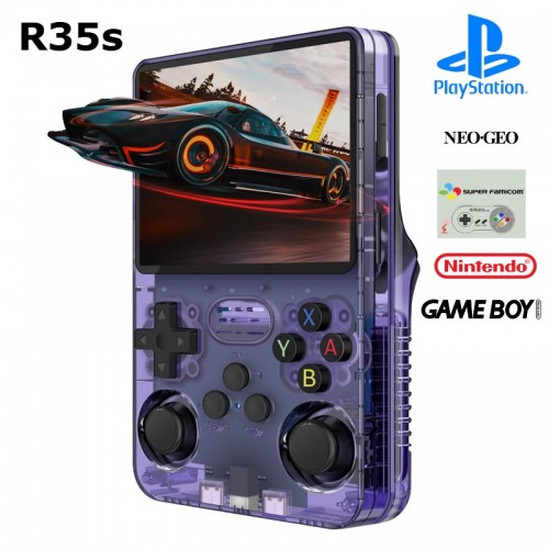 R35s Φορητή κονσόλα παιχνιδιών 20 Emulators - 12.500 παιχνίδια 8GB