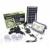 GD-11 Ηλιακό Κιτ Φωτισμού με Διπλό Προβολέα και 3 Λάμπες