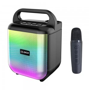 CS-0410 Ασύρματο φορητό ηχείο KARAOKE με 1200mah
