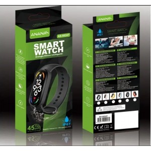 AS-50247 Επαναφορτιζόμενο Ρολόι  Smart Fitness Watch