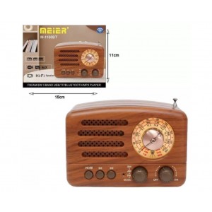 M-1160BT Retro Επιτραπέζιο Ραδιόφωνο με USB 