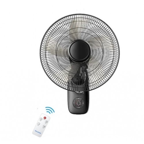 Ανεμιστήρας Τοίχου 60W Διαμέτρου 40cm Τηλεχειριστήριο FB-1313 Μαύρος