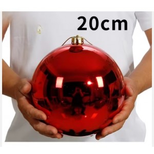 Γίγα Χριστουγεννιάτικο CHRISTMAS SFERA  20 εκ. Διάμετρος Xρωματιστά