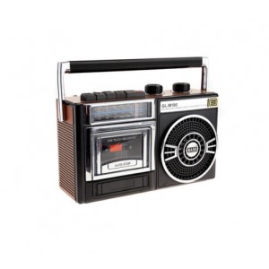 Φορητό ρετρό ραδιόφωνο κασέτας MP3 Player GL-M100 εγγραφή ήχου