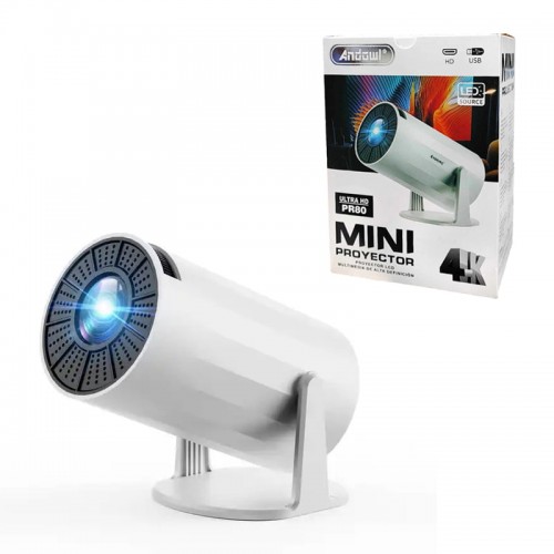 Μίνι LED Προτζέκτορας 4Κ Ultra HD USB PR80 – Mini Projector Full HD