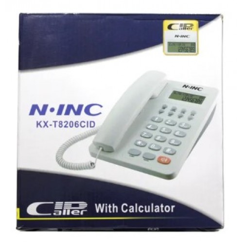 KX-T8206  Ενσύρματο Τηλέφωνο Μαύρο