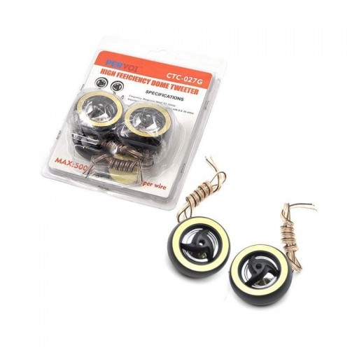 CTC-027G Σετ Mini Tweeter Ηχεία Αυτοκινήτου 500w 2τμχ