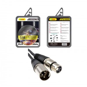 Q-HD995 Καλώδιο XLR Αρσενικό σε Θηλυκό