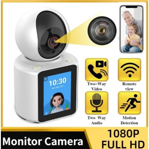 Οθόνη +  Κάμερα Παρακολούθησης με Βιντεοκλήση 1080p Lylu