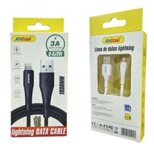Q-SJ201 Καλώδιο Φόρτισης USB σε Lightning 3A 1m Data Cable
