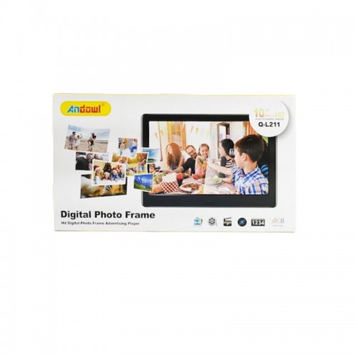 Oοόνη - Ψηφιακή κορνίζα HDMI 10 Ιντσών HD με τηλεχειριστήριο Q-L211 Oοόνη - Ψηφιακή κορνίζα HDMI 10 Ιντσών HD με τηλεχειριστήριο Q-L211