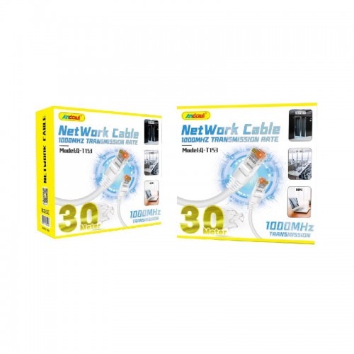 Καλώδιο δικτύου ethernet 30m 1000MHz U/UTP Cat.5e Q-T153