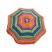 Ομπρέλα Θαλάσσης Στρόγγυλη Φ170cm σε 4 σχέδια-χώματα