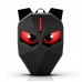 Έξυπνο Σακίδιο Μοτοσυκλέτας με LED Μάτια & Αδιάβροχο Κέλυφος Μαύρο MOBILE