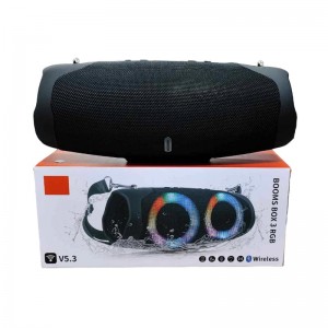 Φορητό Ηχείο Bluetooth V5.3 – Portable Speaker Wireless Bluetooth Booms Box RGB