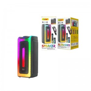 Ηχείο Subwoofer FM-Μικρόφωνο-Φωτισμό LED RGB Q-YX9000