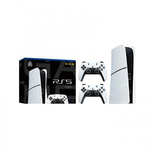 RS5 Κονσόλα Gaming με ενσωματωμένα παιχνίδια - 2 ασύρματα χειριστήρια 