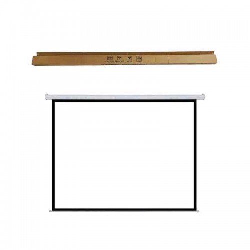 Πανί για PROJECTOR με μηχανισμό χειροκίνητο (2μ.x1.5μ)