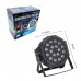SPOT PAR Προβολέας RGB LED 18x1W μουσική και κονσόλα DMX-512 