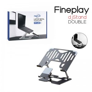 Fineplay FP-L05 Αναδιπλούμενη Μεταλλική Βάση Στήριξης Laptop-κνητού