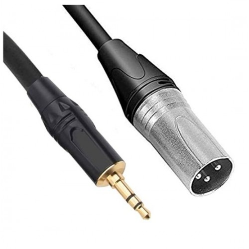 Καλώδιο Ήχου TRS 3.5mm σε XLR Αρσενικό 1.8M Q-HD726 