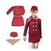 Αποκριάτικη Στολή Αεροσυνοδός XY-1075 – Carnival Costume Air Hostess