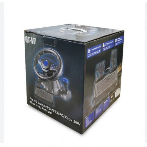 GT-V7 Τιμονιέρα με Πετάλια και Λεβιέ για PC / PS3 / PS4 / XBOX 360 / XBOX One