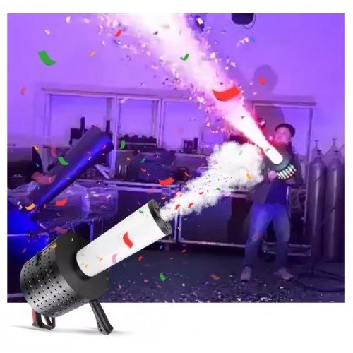  DJ DISCO Party Bar Nightclub CO2 LED Confetti Gun