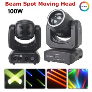 LED RING Stage LED 100W Beam Spot Moving Head DMX512 