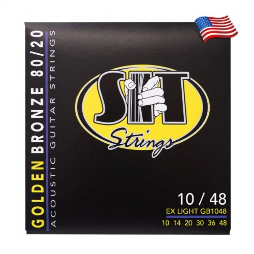 SIT Golden Bronze GB1048 Σετ Χορδές Ακουστικής Made in USA