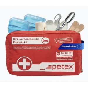 Φαρμακείο Αυτοκινήτου PETEX με Ευρωπαική πιστοποίηση Din 13164-2022