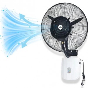 Επαγγελματικός Ανεμιστήρας 65cm Υδρονέφωσης 130W 3 Ταχυτήτων με Τηλεχειριστήριο