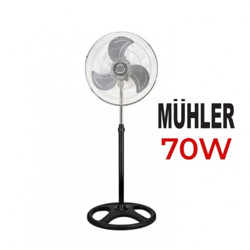 Ανεμιστήρας MUHLER FAN18' METALLIC 70W   