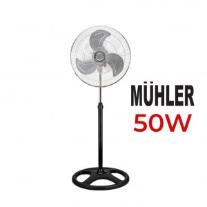 Ανεμιστήρας ορθοστάτης δαπέδου 16'' 50W MUHLER FM-6116D 