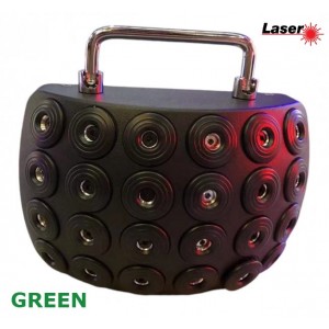 Επαγγελματικό Spot 24 Laser Πράσινο Beam Light