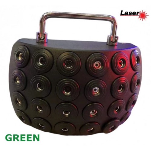 Επαγγελματικό Spot 24 Laser Πράσινο Beam Light