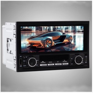 Οθόνη αυτοκινήτου Ηχοσύστημα Bluetooth USB AUX MP5 FM 6.8″ 12V 60W CTC-6821