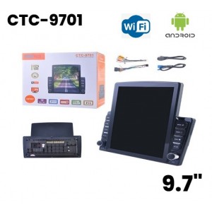 Οθόνη 9.7" IPS Αυτοκινήτου Αndroid-Wifi-Mp5-Gps CTC-9701 2/32G