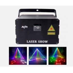 Επαγγελματικό RGB Laser Light 5 Watt  Animation  Stage Lighting DMX