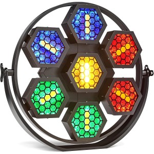 ΦΩΤΟΡΥΘΜΙΚΟ MARGARITA RETRO LIGHTS 7x100W KY-1045 RGBW