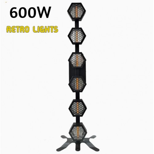 LED Retro Φόντο σκηνής 6x100W RGB LED DMX Disco